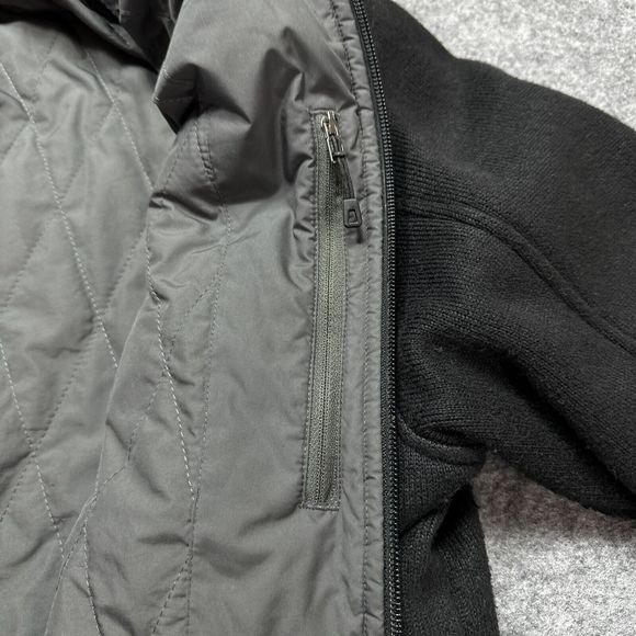 Patagonia Mens Better Sweater Hoodie Large Black Full Zip Pockets 3 Panel Hood - Picture 10 of 16